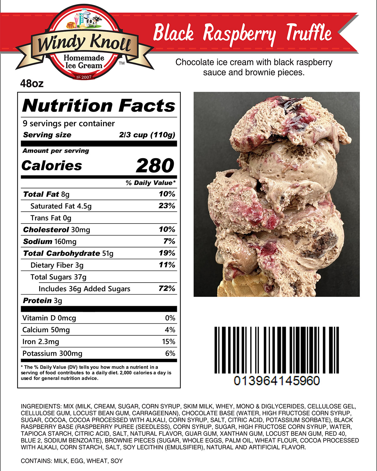 Black Raspberry Truffle