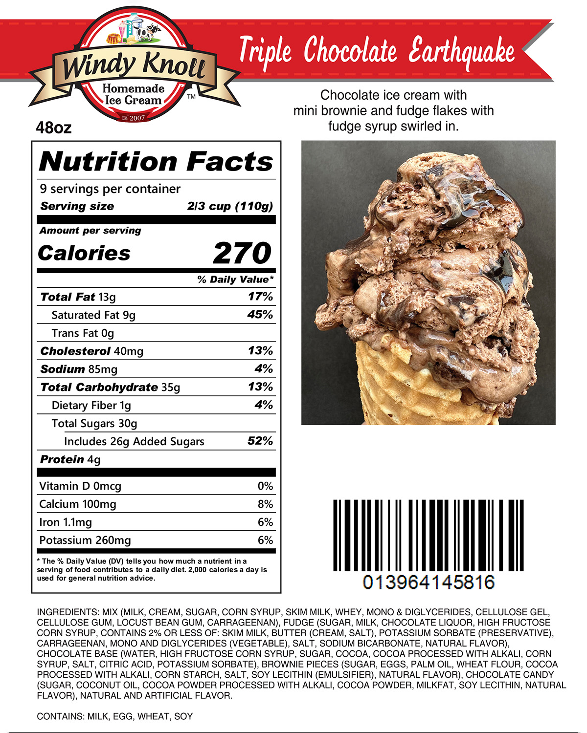 Triple Chocolate Earthquake