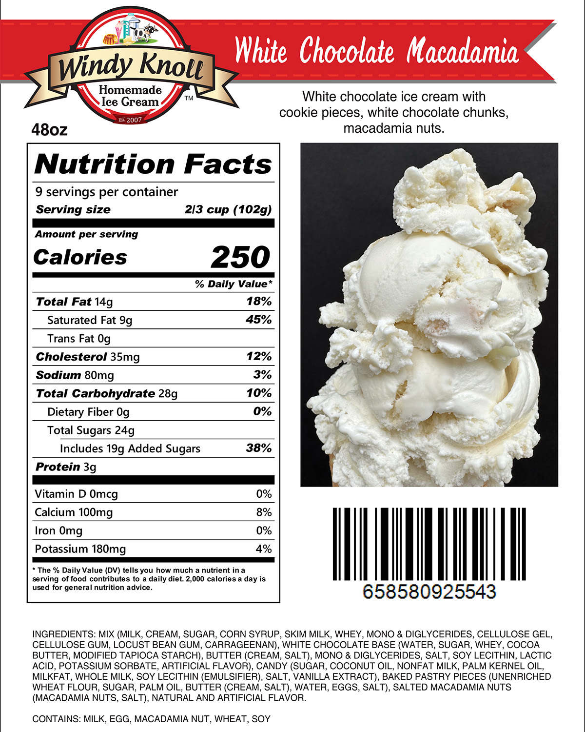 White Chocolate Macadamia