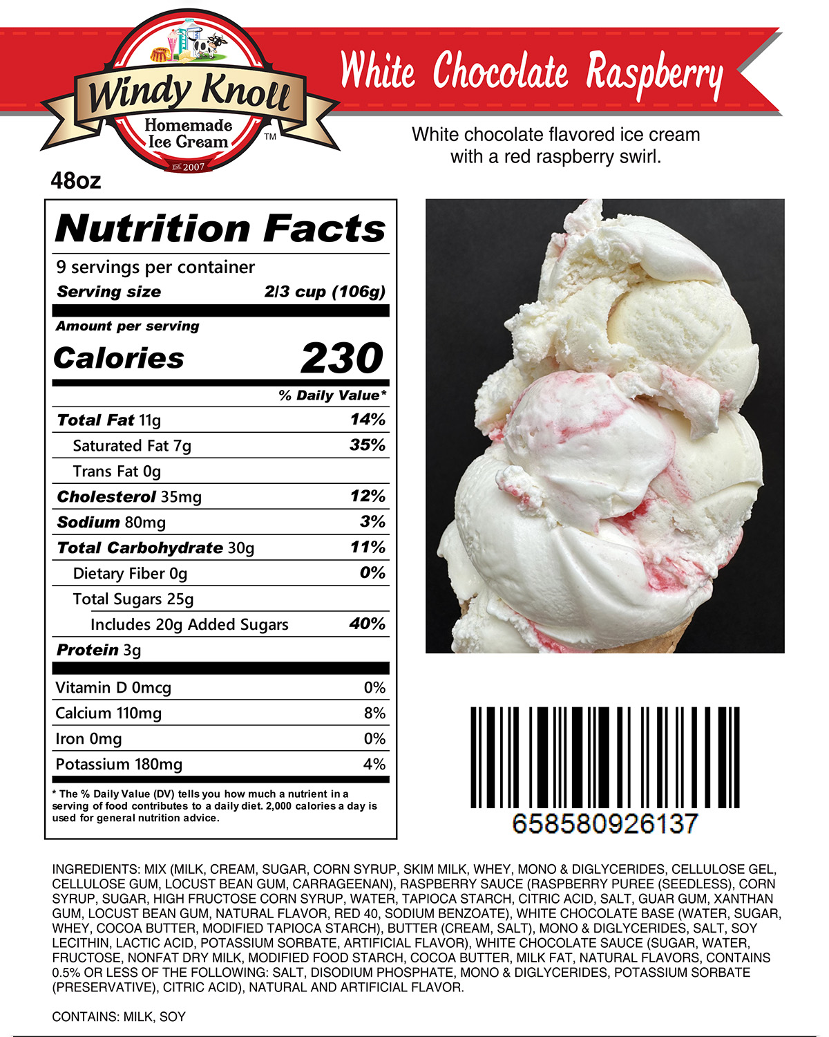White Chocolate Raspberry