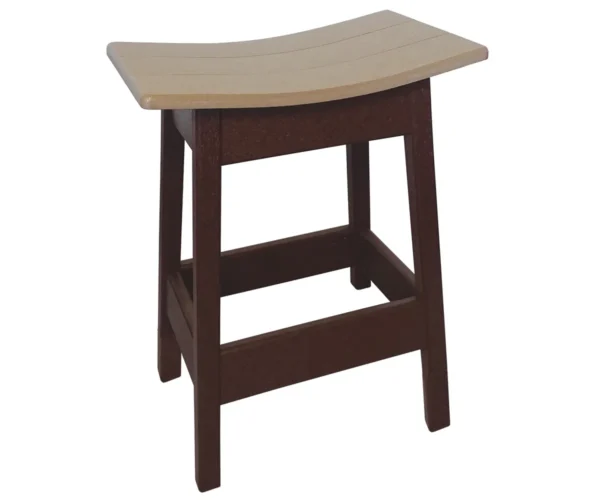Bar Square Saddle Stool